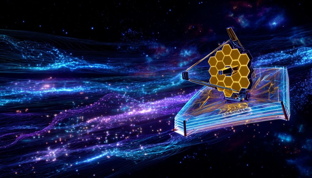 AI fixes James Webb telescope using neural networks and software algorithms to correct image distortions without physical intervention