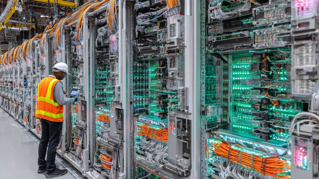 Google $15 billion AI investment India high‑density GPU racks with liquid cooling