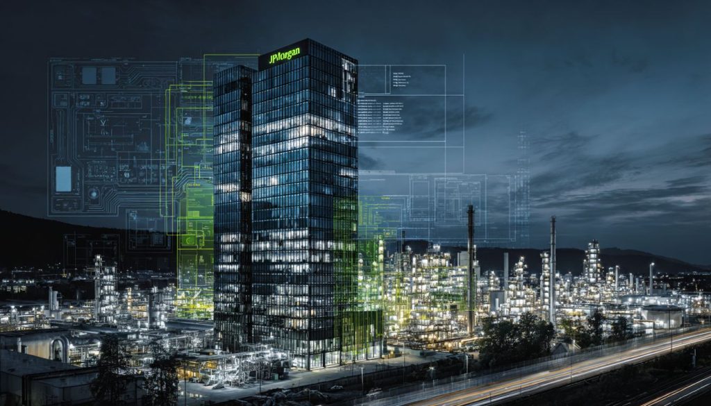 JPMorgan national security investment connecting Wall Street financial power to critical defense technology and manufacturing sectors