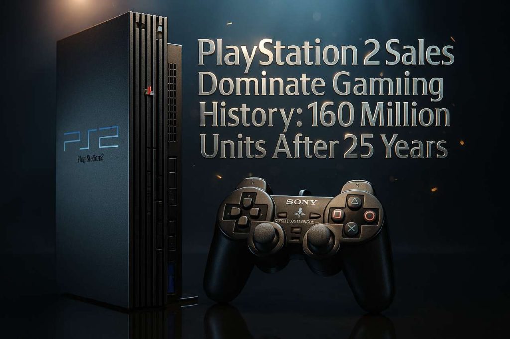 PlayStation 2 Sales Dominate Gaming History: 160 Million Units After 25 Years