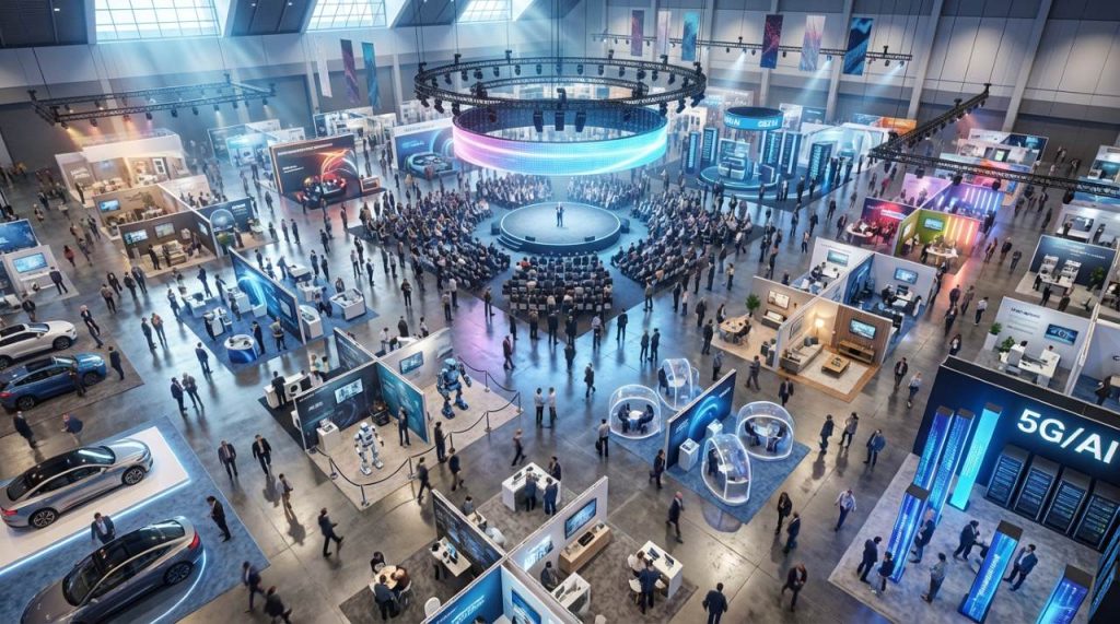 CES 2026 view of the floor