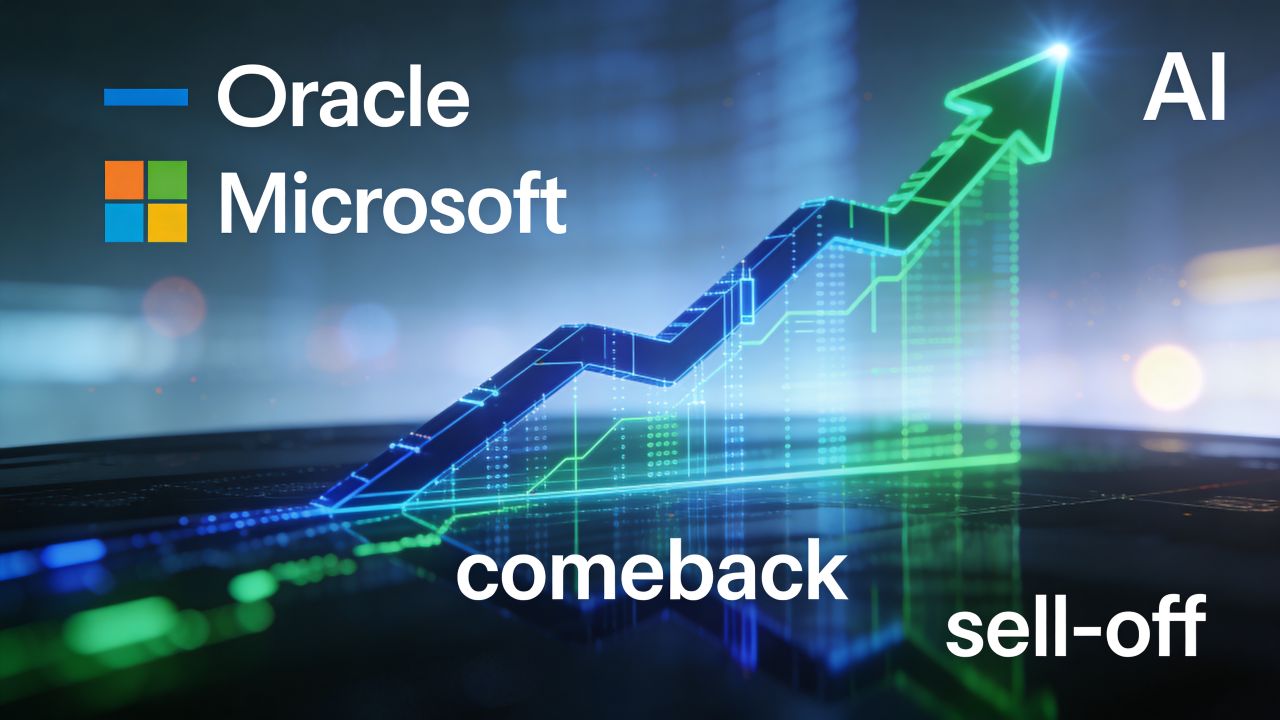 Oracle Surges 9%, Microsoft Climbs 3% as Big Tech Attempts Comeback From $1 Trillion AI Sell-Off