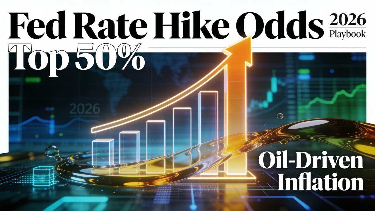 Fed Rate Hike Odds Top 50 for the First Time as Oil-Driven Inflation Rewrites the 2026 Playbook