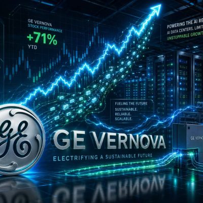 GE Vernova Stock Hits Record as AI Data Center Power Demand Drives 71% Order Surge