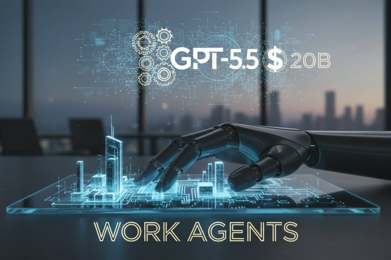GPT-5.5 Drops The Chatbot Act: OpenAI Bets $20B On Work Agents
