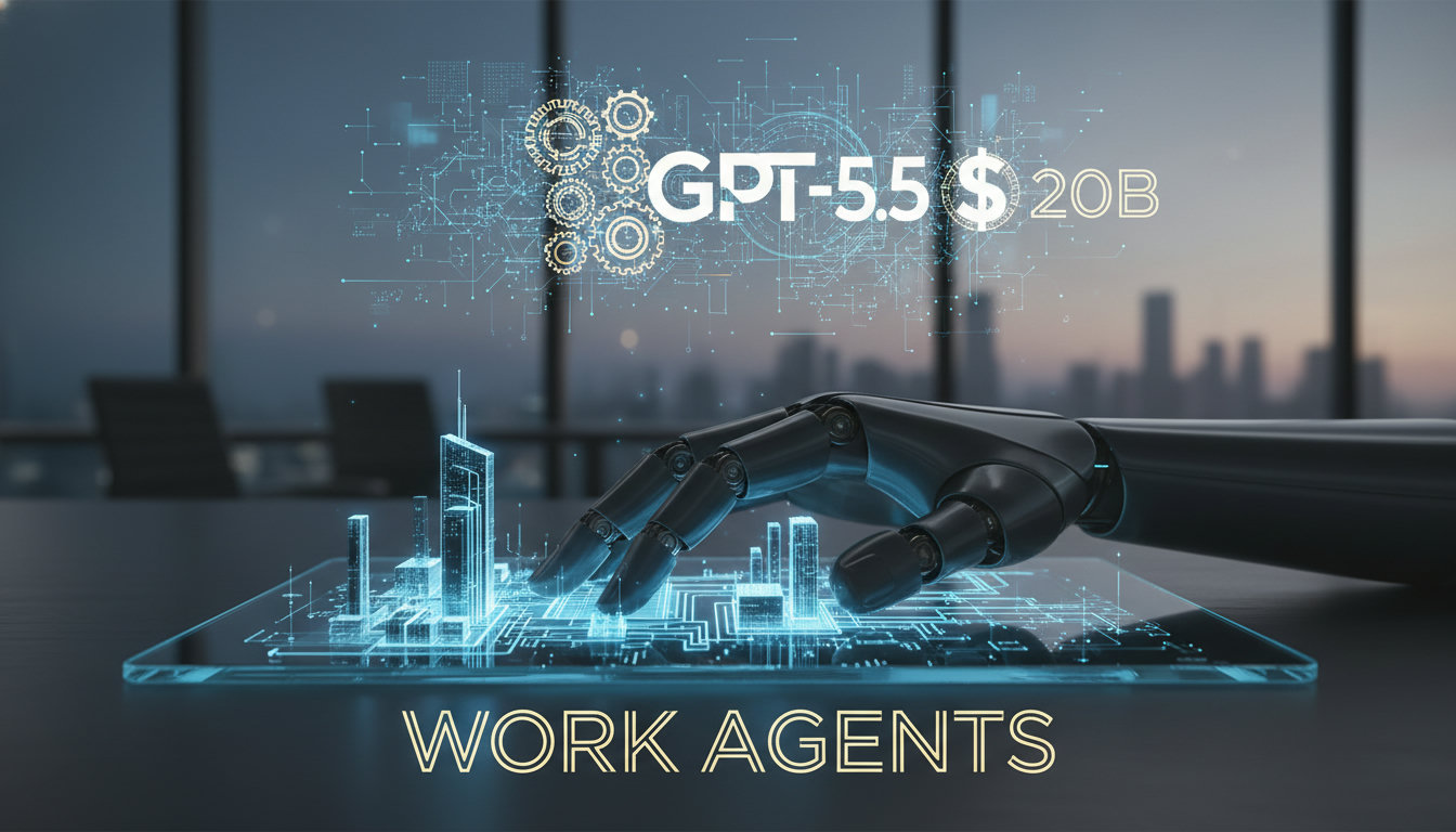 GPT-5.5 Drops The Chatbot Act: OpenAI Bets $20B On Work Agents