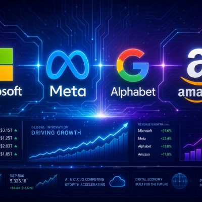 Microsoft, Meta, Alphabet, Amazon Earnings