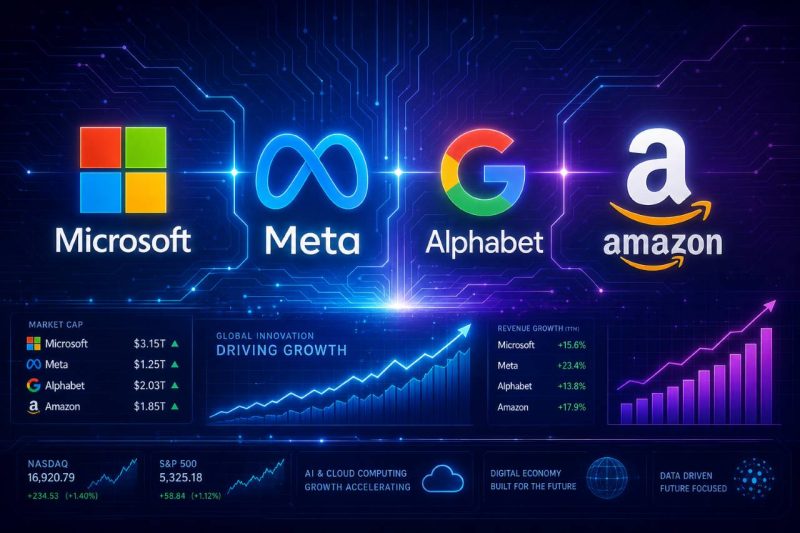 Microsoft, Meta, Alphabet, Amazon Earnings