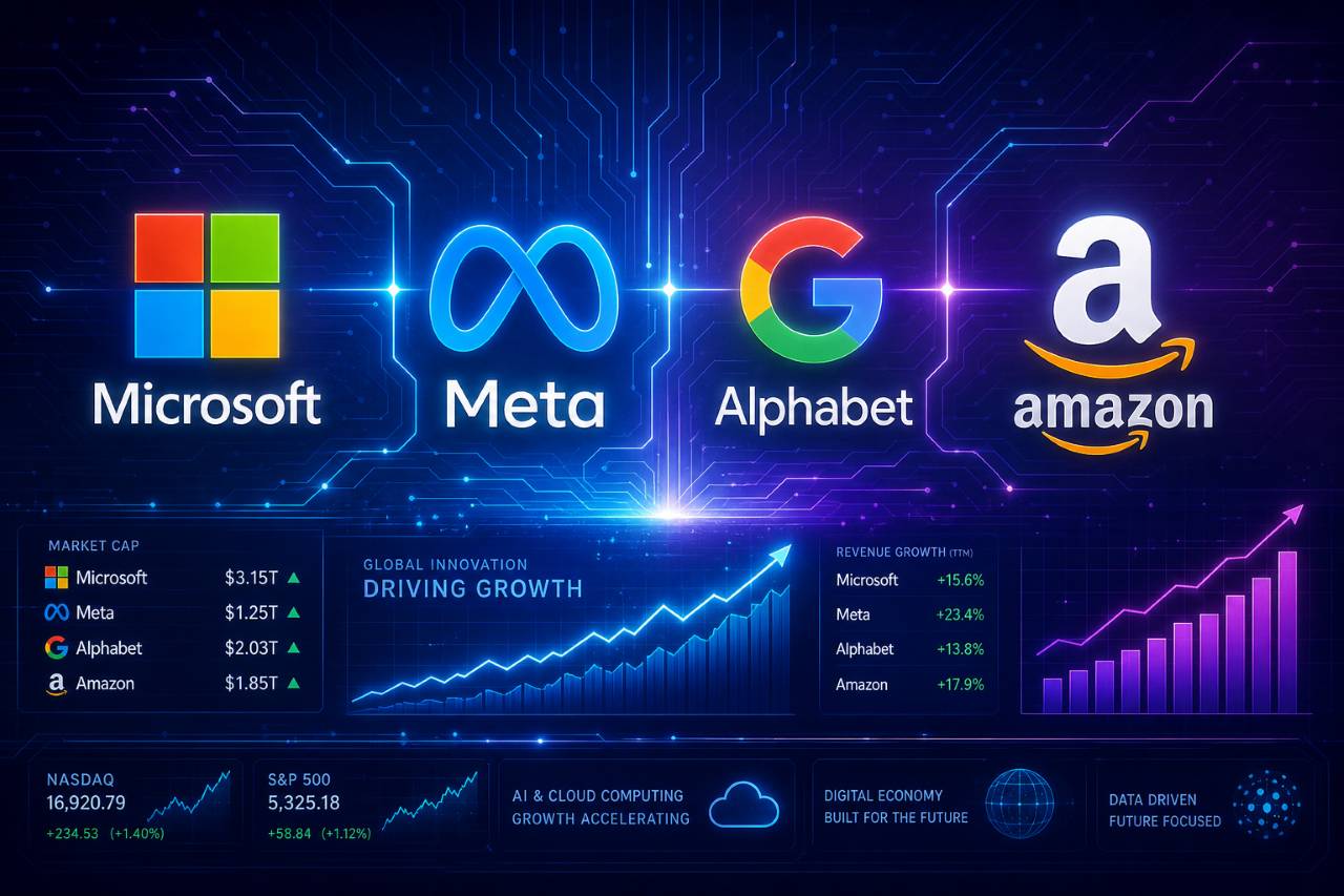 Microsoft, Meta, Alphabet, Amazon Earnings