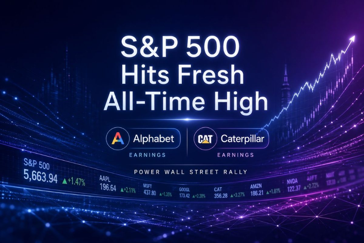 S&P hits all-time high.