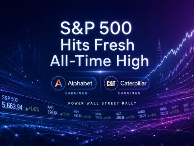 S&P hits all-time high.