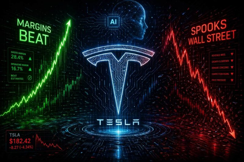 Tesla Q1 2026 Earnings Margins Beat but $25 Billion AI Spending Spree Spooks Wall Street