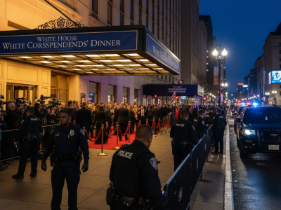 Trump Shooting Chaos At White House Correspondents' Dinner