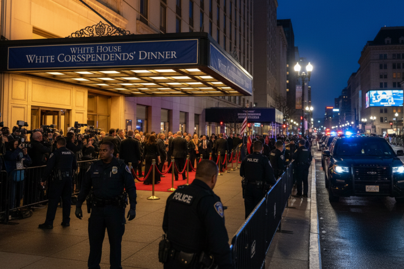 Trump Shooting Chaos At White House Correspondents' Dinner