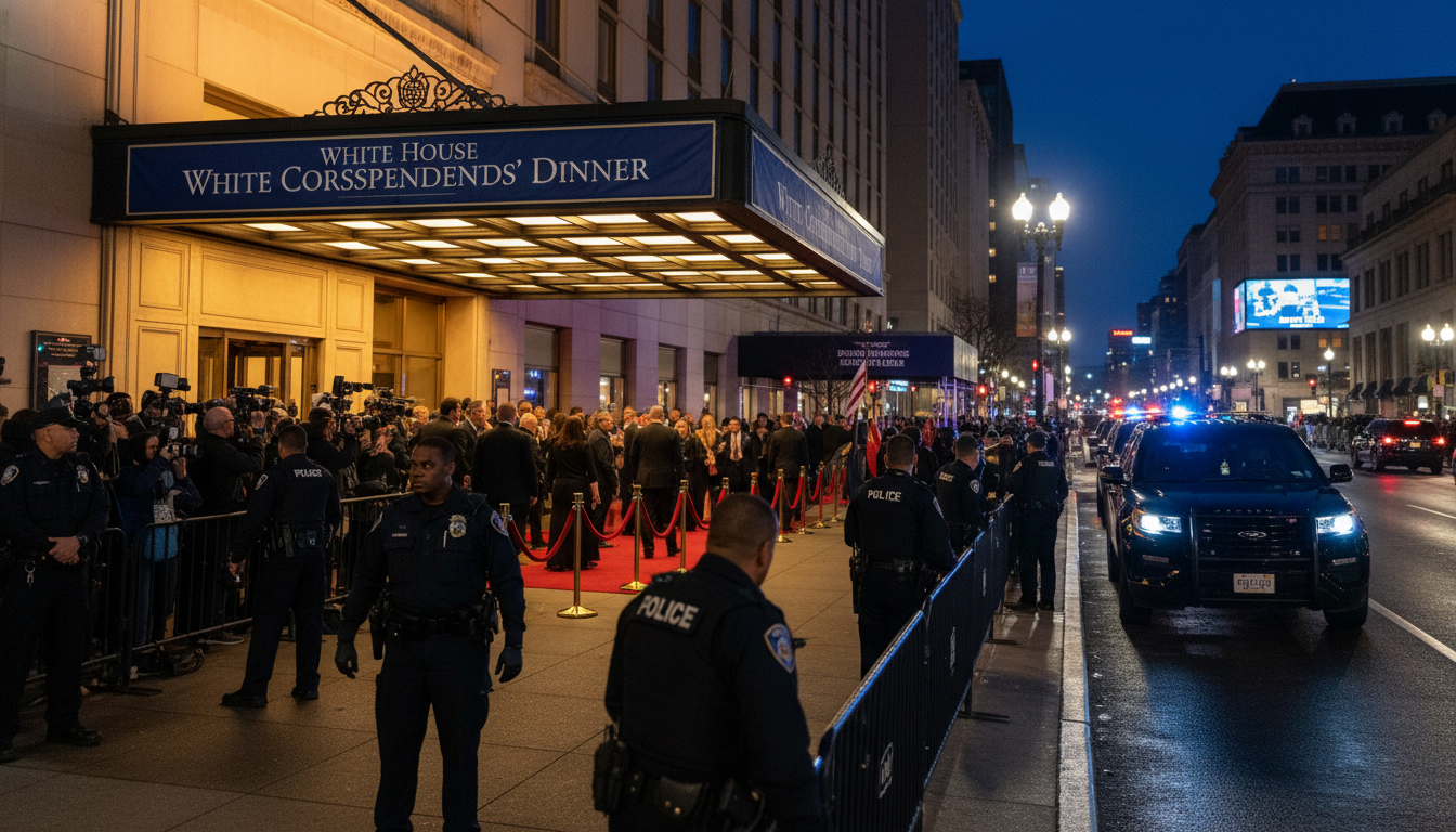 Trump Shooting Chaos At White House Correspondents' Dinner