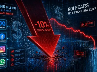 Meta Stock Drops 10% On $145 Billion AI Capex Bombshell JPMorgan Downgrade, ROI Fears, And A Free Cash Flow Cliff